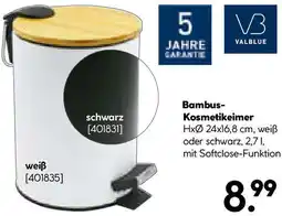 Hellweg Bambus- Kosmetikeimer Angebot