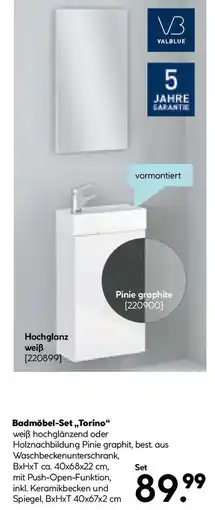 Hellweg Badmöbel-Set Torino Angebot