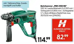 Hellweg Bosch Bohrhammer PBH 2100 RE Angebot