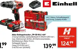 Hellweg Einhell Akku-Schlagschrauber TP-CD 18 Li +64 Angebot