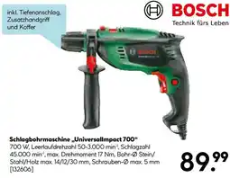 Hellweg BOSCH Schlagbohrmaschine Universallmpact 700 Angebot