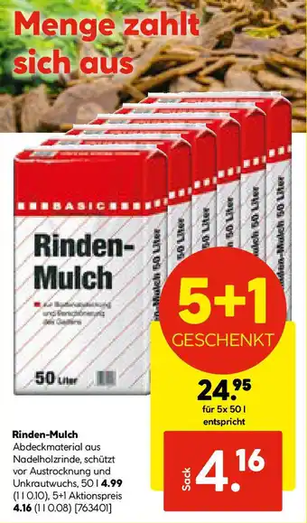 Hellweg Rinden- Mulch Angebot