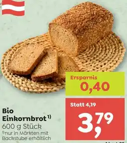 ADEG Bio Einkornbrot Angebot