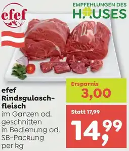 ADEG efef Rindsgulasch- fleisch Angebot