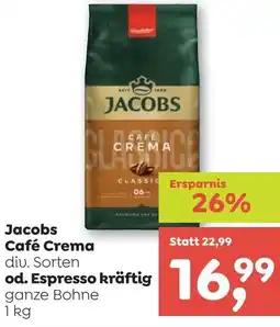 ADEG Jacobs Café Crema od. Espresso od. Espresso kräftig ganze Bohne Angebot