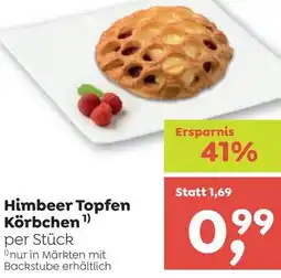 ADEG Himbeer Topfen Körbchen Angebot