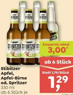 ADEG Stibitzer Apfel, Apfel-Birne od. Spritzer Angebot