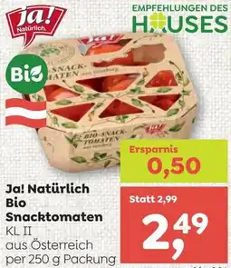 ADEG Ja! Natürlich Bio Snacktomaten Angebot