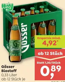 ADEG Gösser Biostoff Angebot