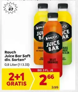 Billa Rauch Juice Bar Saft div. Sorten Angebot