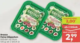 ADEG Bresso Feine Häppchen Kräuter od. Nuss Angebot