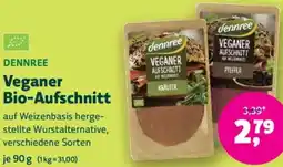 Denn's Biomarkt dennree Veganer Bio-Aufschnitt Angebot