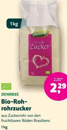 Denn's Biomarkt dennree Bio-Roh- rohrzucker Angebot