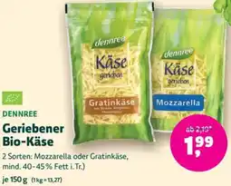Denn's Biomarkt dennree Geriebener Bio-Käse Angebot