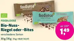 Denn's Biomarkt Foodloose Bio-Nuss- Riegel oder -Bites Angebot