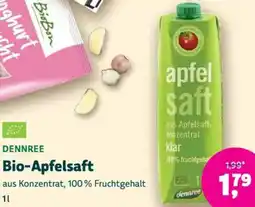 Denn's Biomarkt dennree Bio-Apfelsaft Angebot