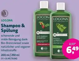 Denn's Biomarkt LOGONA Shampoo & Spülung Angebot