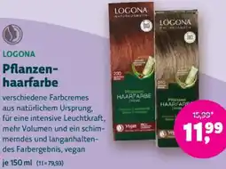 Denn's Biomarkt LOGONA Pflanzen- haarfarbe Angebot