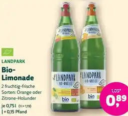 Denn's Biomarkt LANDPARK Bio- Limonade Angebot