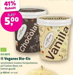 Denn's Biomarkt Ice date veganes bio-eis Angebot