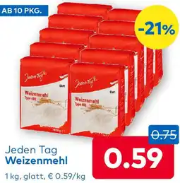 T&G Jeden Tag Weizenmehl Angebot