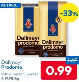 T&G Dallmayı Prodomo Angebot