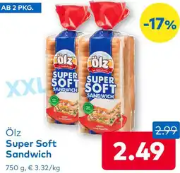 T&G Ölz Super Soft Sandwich Angebot