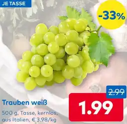 T&G Trauben weiß Angebot
