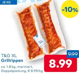 T&G T&G XL Grillrippen Angebot