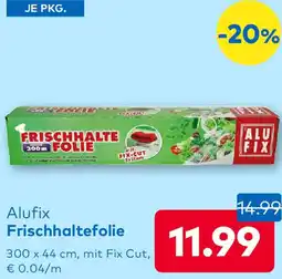 T&G Alufix Frischhaltefolie Angebot
