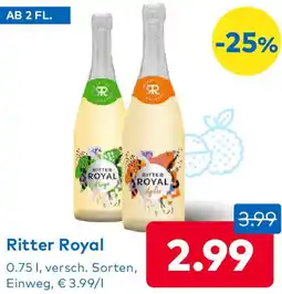 T&G Ritter Royal Angebot