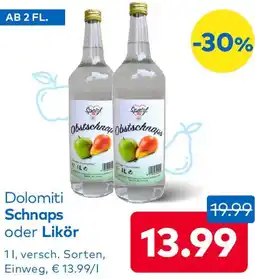 T&G Dolomiti Schnaps Angebot