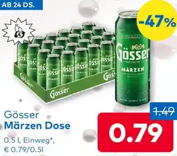 T&G Gösser Märzen Dose Angebot