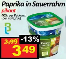 Wurstico Paprika in Sauerrahm pikant Angebot