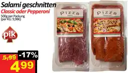 Wurstico Salami geschnitten Angebot