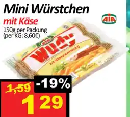 Wurstico Mini Würstchen mit Käse Angebot