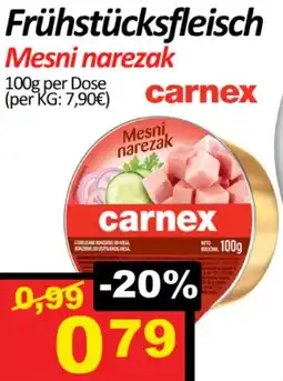Wurstico Frühstücksfleisch Mesni narezak Angebot