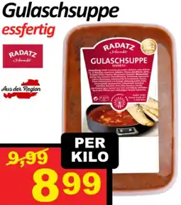 Wurstico Gulaschsuppe essfertig Angebot