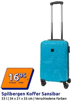 Action Spilbergen Koffer Sansibar Angebot