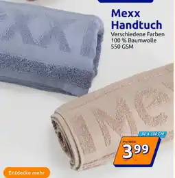 Action Mexx Handtuch Angebot
