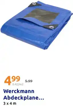 Action Werckmann Abdeckplane Angebot