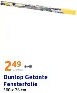 Action Dunlop Getönte Fensterfolie Angebot