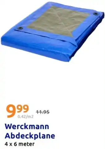 Action Werckmann Abdeckplane Angebot
