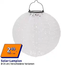 Action Solar-Lampion Angebot