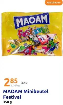 Action MAOAM Minibeutel Festival Angebot