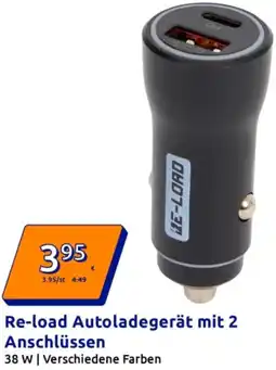 Action Re-load Autoladegerät mit 2 Anschlüssen Angebot