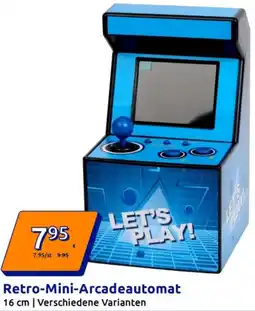 Action Retro-Mini-Arcadeautomat Angebot