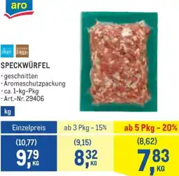 Metro Speckwürfel Angebot