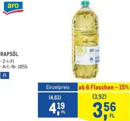 Metro Rapsöl Angebot