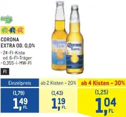 Metro Corona extra od. 0,0% Angebot